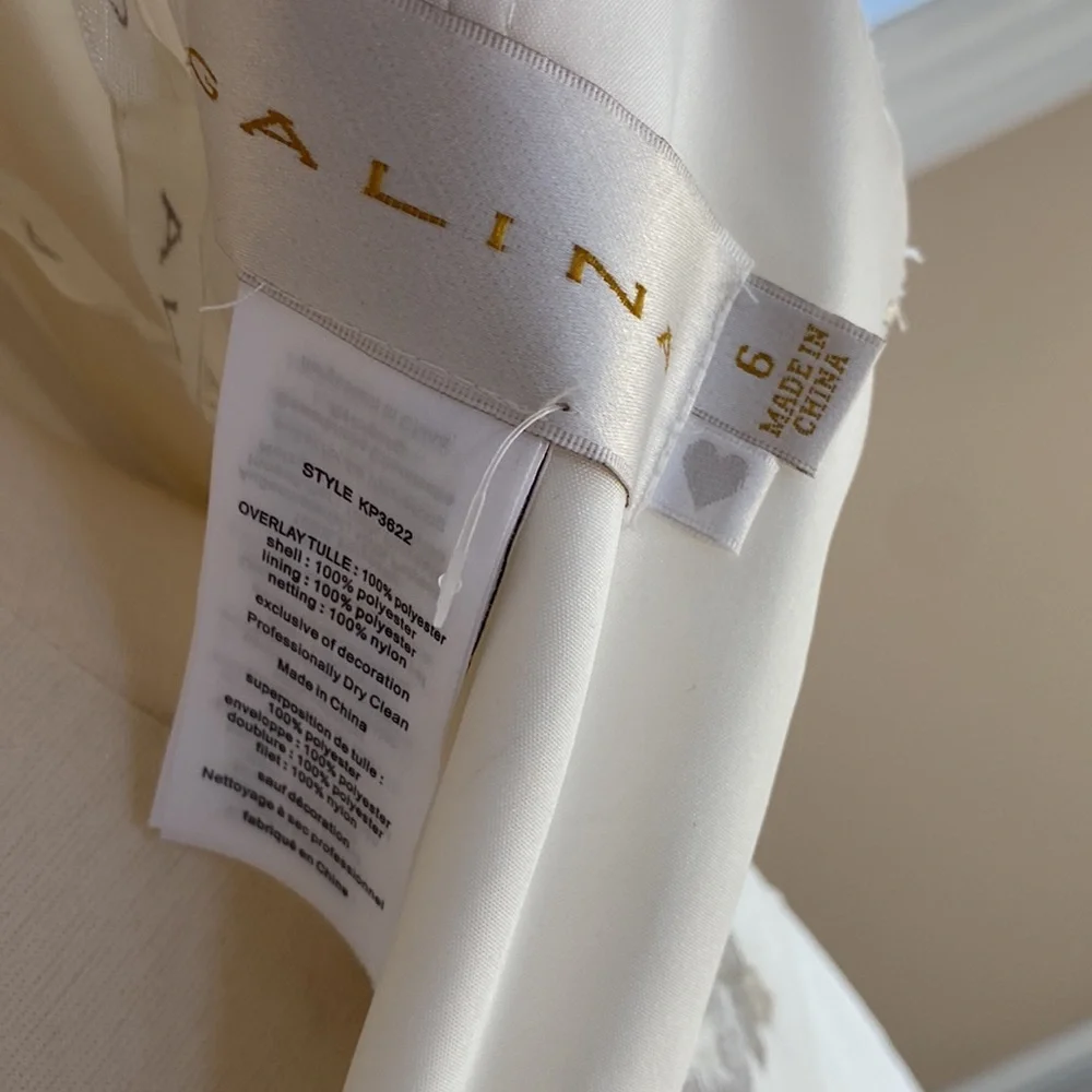 Galina wedding dress size 6 - Picture 14 of 14